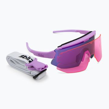 Slnečné okuliare Bliz Breeze Small matte purple/grey purple mirror/pink