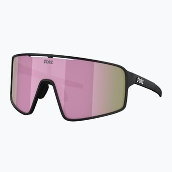 Slnečné okuliare Bliz P001S matte black/brown pink mirror