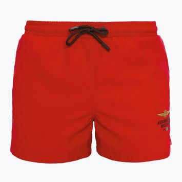 Pánske plavecké šortky Aeronautica Militare 251BW223CT2967 tango red