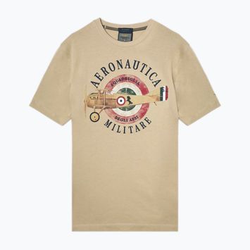 Pánske tričko Aeronautica Militare Squadriglia degli Assi antilopa beige