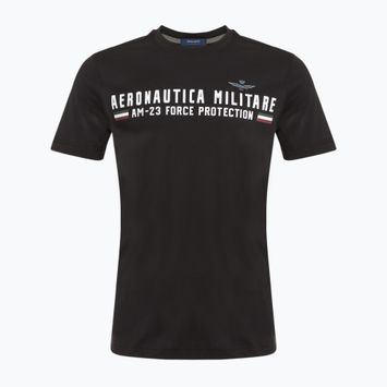 Pánske tričko Aeronautica Militare Heritage jet black
