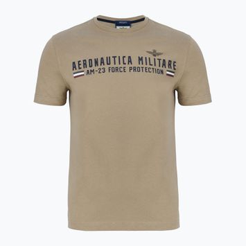 Pánske tričko Aeronautica Militare Heritage dune beige
