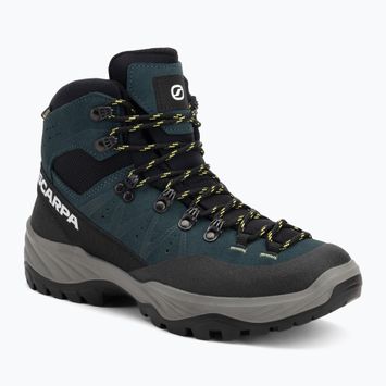 Trekové topánky SCARPA Boreas GTX petrol/lime
