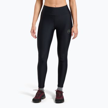 Dámske lezecké legíny La Sportiva Aerial black/aspen green