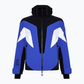 Pánska lyžiarska bunda Emporio Armani Ski Cortina Colorblock Toray new royal blue