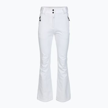 Dámske lyžiarske nohavice EA7 Emporio Armani Ski Kitzbuhel High Waisted Softshell white