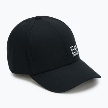 EA7 Emporio Armani TrainCore IdentityLogo čierna/biela baseballová čiapka