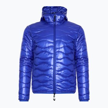 Pánska lyžiarska mikina EA7 Emporio Armani Ski St. Moritz Light Padded Packable new royal blue