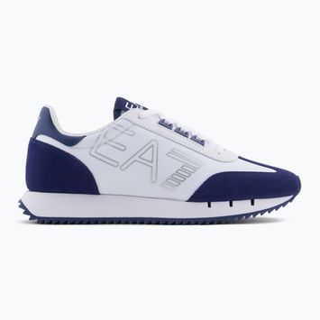 Topánky EA7 Emporio Armani Black & White Vintage white/medieval blu