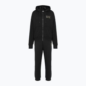 Dámske tepláky EA7 Emporio Armani Train Visibility HO CH FZ black/gold