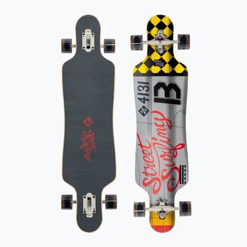 Street Surfing Curve Drop Through Freeride longboard 39" šedý