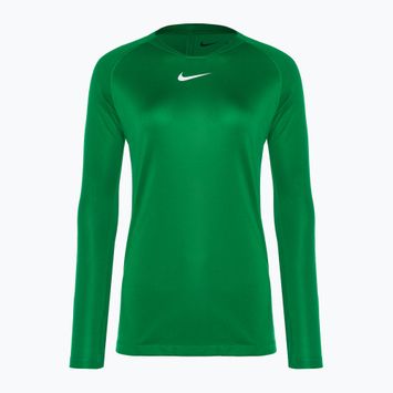 Dámske termo tričko s dlhým rukávom Nike Dri-FIT Park First Layer LS pine green/white