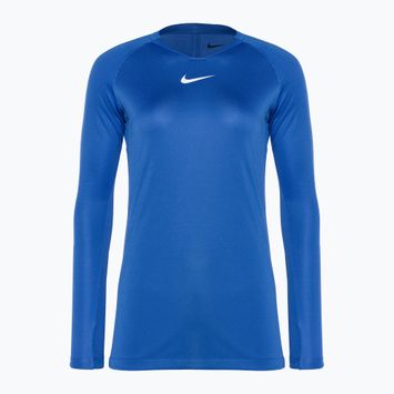 Dámske termo tričko s dlhým rukávom Nike Dri-FIT Park First Layer LS  royal blue/white
