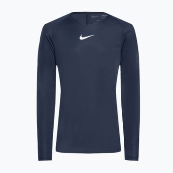 Detské termo tričko s dlhým rukávom Nike Dri-FIT Park First Layer midnight navy/white