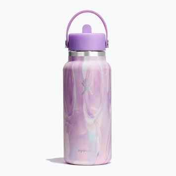Termofľaša Hydro Flask Wide Flex Straw Cap Jelly 945 ml purple swirl
