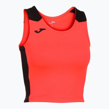 Dámske bežecké tričko Joma Record II Fluor coral/black