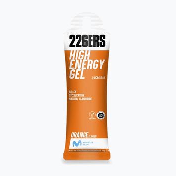 226ERS High Energy Slaný energetický gél BCAA 76 g oranžový