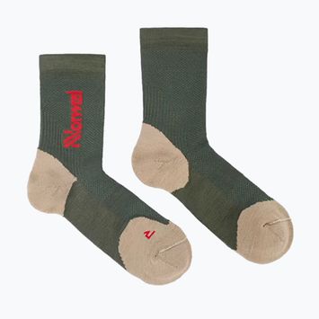 Bežecké ponožky NNormal Merino zelené