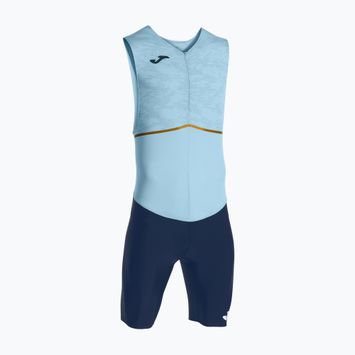 Pánsky triatlonový oblek Joma Record III Bodysuit sky blue-navy