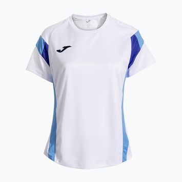 Dámske tenisové tričko Joma Montreal white/sky blue