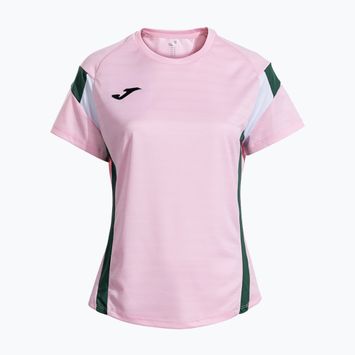 Dámske tenisové tričko Joma Montreal pink/green