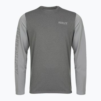 Hurley pánske dlhé rukávy H2O-Dri Easton ion grey heather