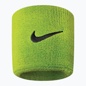 Potítka Nike Swoosh 2 ks atómovo zelená/čierna