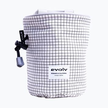 Vrecko na magnézium Evolv Canvas Chalk gridline