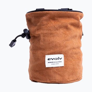 Vrecko na magnézium Evolv Corduroy Chalk brown