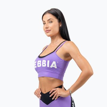 Podprsenka NEBBIA Flex lila fitness