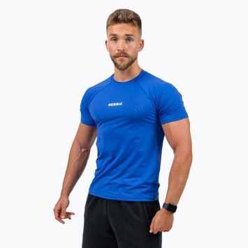 Pánske tréningové tričko NEBBIA Performance blue