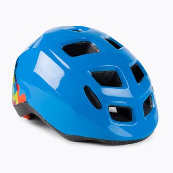 Detská cyklistická prilba Kellys modrá ZIGZAG 022