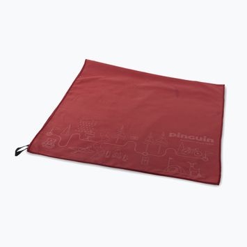 Rýchloschnúci uterák Pinguin Micro Towel Map XL red