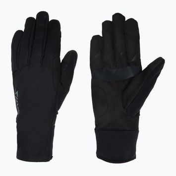 Pánske cyklistické rukavice SILVINI Valtellino black