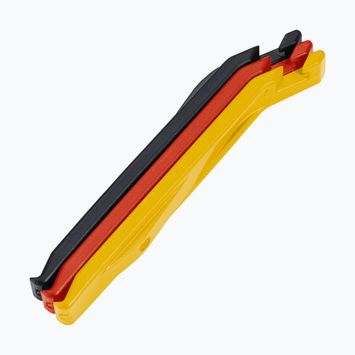 BBB Cyklistické vedrá na pneumatiky EasyLift 3 ks čierne/červené/žlté