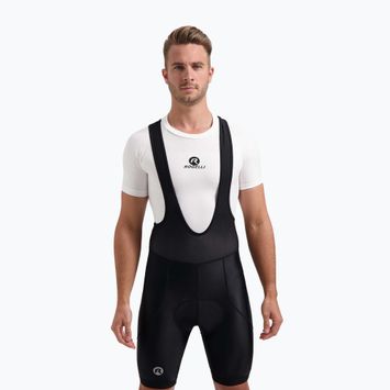 Cyklistické šortky pánske    Rogelli Core Bib Short black