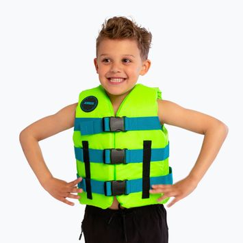 Detská nylonová záchranná vesta JOBE zelená 244823007