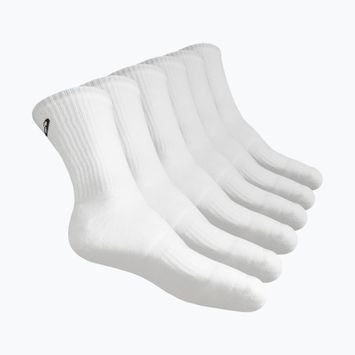 ASICS Crew ponožky 6 párov biele
