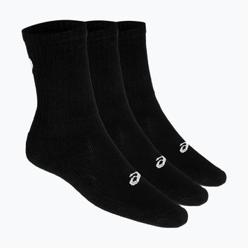 ASICS Crew ponožky 3 páry čierne