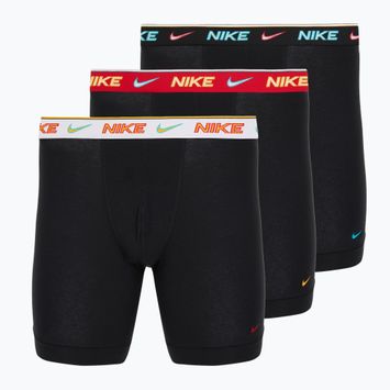 Pánske boxerky Nike Long Boxer Brief steel grey