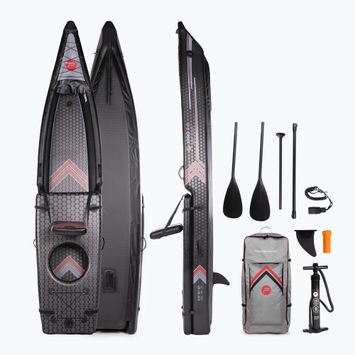 Pure4Fun Dvojúčelový hybridný kajak/SUP pre 1 osobu čierny P4F160040