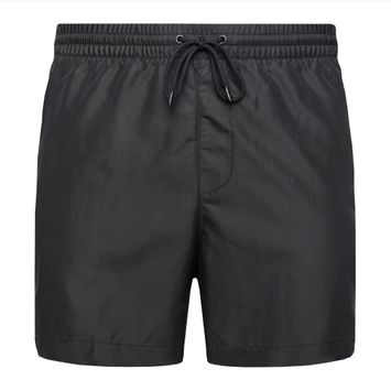 Pánske plavecké šortky Calvin Klein Medium Drawstring black