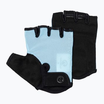 Dámske cyklistické rukavice Rogelli Core W light blue