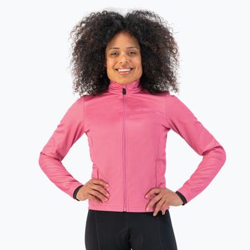 Dámska cyklistická bunda Rogelli Core Winter pink
