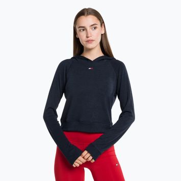 Dámska tréningová mikina Tommy Hilfiger Slim Soft Hoodie blue