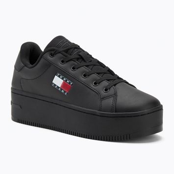 Dámske topánky Tommy Jeans Tjw Flatform Cupsole Ess black