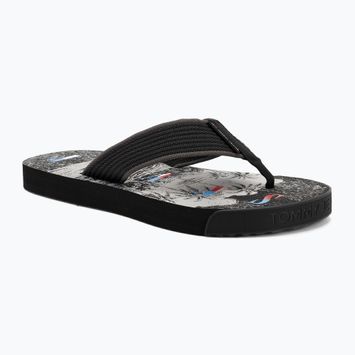 Pánske žabky Tommy Jeans Elevated Beach Sandal black