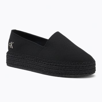 Dámske topánky Calvin Klein Flatform Espadrille Mg/Hdw triple black