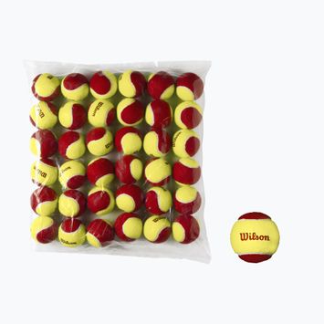 Wilson Starter Red Tball detské tenisové loptičky 36 ks žltá/červená WRT13700B