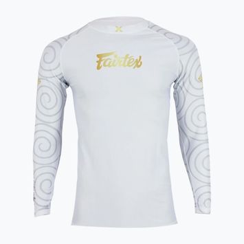 Pánské tričko Rashguard longsleeve Fairtex Hanuman Pro white